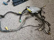 1986 1987 Toyota Pickup 4runner 22rte Turbo Engine Wiring Harness With Computer