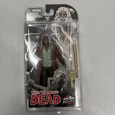 Skybound Exclusive The Walking Dead Ezekiel Black and White Bloody Action Figure