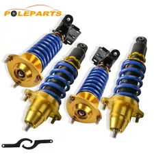 4X Full Adjustable Coilover Shock Struts For 2002-06 Acura RSX Base Coupe 2.0L