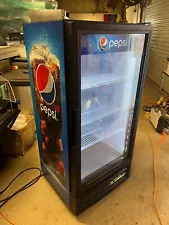 True GDM-10 Reach In 1 Door Commercial Soda Drink Refrigerator Cooler NSF 115v