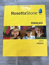 ð NEW & Sealed Rosetta Stone French WITH HEADSET Level 2 Version 3 Français