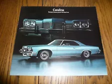 1973 Pontiac Catalina Sales Brochure - Vintage