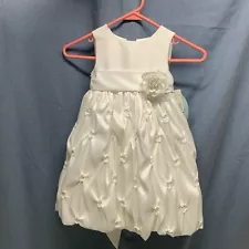 NWT White Cinderella/Flower Girl Dress For Wedding Size 2/2T