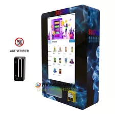 Touch Screen Wall Vending Machine With Age Verification 120 Item 32’’ Screen