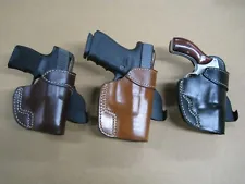 Azula Gun Holsters Premium Molded Leather Paddle Holster CCW: Choose Gun - 1