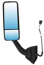 DRIVER SIDE BLACK DOOR MIRROR FOR FREIGHTLINER CASCADIA 2018 AND OLDER