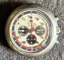 Tissot T12 Stainless Steel Vintage Automatic Chronograph Watch Estate Sale Find