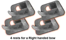 Arrow Rest 4 (four) for Recurve/Compound Bows (Right Hand) 100% USA