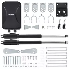 CO-Z Automatic Dual Swing Gate Opener Kit Electric Gate Opener for 660lb Gates