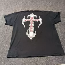 Count Kustoms Las Vegas T Shirt Adult XL Black Double Sided Graphic Cross