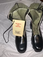 Vietnam Jungle Spike Protective Boots RO-SEARCH Size 12XN GREEN AND BLACK