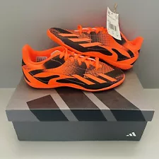 Adidas X Speed Portal Messi .4 Orange Indoor Soccer Shoes GZ5138 Youth Size 3