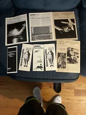 NASA - 17 piece collection from Employee -1975 RARE - LOOK