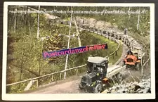 North Carolina Asheville NC Postcard Stones for construction of Grove Park Inn