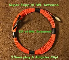 SUPER ZEPP III SHORTWAVE & FM ANTENNA! For Grundig,Sangean,Eton,Realistic! New