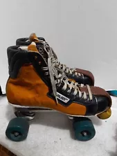 Vintage Bauer Oak Street Roller Skates Size 9-10 Size 9 Shoe