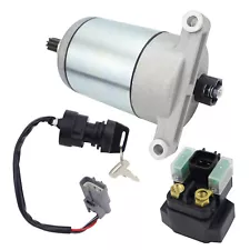 Starter for Yamaha Grizzly 550 2009-2014 with Relay and Switch (For: 2009 Yamaha Grizzly 550)