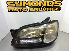 2001 Subaru Legacy PASSENGER SIDE NEAR SIDE N/S FRONT LIGHT HEADLIGHT REF: J248