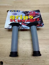 ATI Schwartz BMX 2 Ply Handgrips Grips Gray and Black Fit GT Dyno Haro Redline