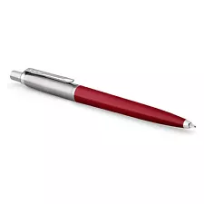 Parker Jotter Ballpoint Pen, Red Finish, Medium Point, Black Ink, 1 Count