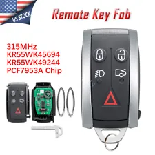 5B Keyless Remote Smart Car Key Fob For Jaguar XF XFR XK XKR 2007 2008 2009 2010 (For: 2012 Jaguar XKR)