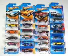 (S) Huge Lot of 60 Hot Wheels Muscle Cars - Mopar Charger Plymouth + More