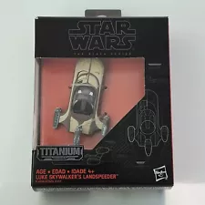 Star Wars Luke Skywalker's Landspeeder Black Series #09 Titanium 3 For Sale