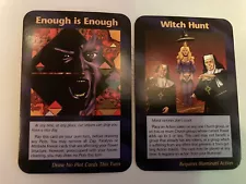 TRUMP INWO Illuminati ENOUGH IS ENOUGH 1995 Assassins Card Game SNIPER MAGA LOT1