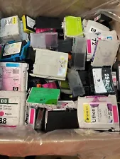 Mix lot of 300 Virgin & Non Virgin Empty Ink Cartridges for Big Box Rewards