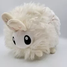 Squishable POODLE MOTH Fluffy & Adorable Plush Gold Stitching Embroidered Eyes