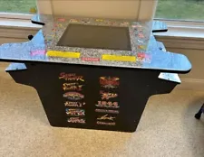 Arcade1Up Street Fighter 1944 Cocktail Table Gaming Table 12 Games Assembled