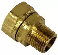 NEW Gastite XR3FTG-8 FlashShield Brass 1/2" Straight Male Pipe Adapter Fitting