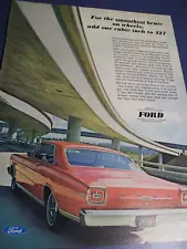 1966 Ford Galaxie 500 7-Litre mid-size-mag ad- "For the smoothest brute..."