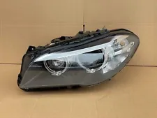 2014 2015 2016 BMW F10 5 Series 528i 535i 550i M5 LH Headlight Genuine AFS (For: 2016 BMW 535i M Sport)