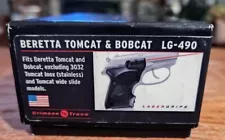 Rare Crimson Trace LG-490 Red Laser Grips for Beretta 21A Bobcat & 3032 Tomcat