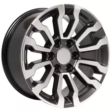 New 18" x 8.5" Alloy Wheel Rim 2019-2024 Chevy Silverado 1500 GMC Sierra AT4 (For: 2003 Chevrolet Silverado 1500)