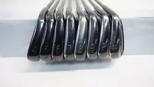 Titleist 718 Ap2 Black Iron Set 4-Pw, 50 Stiff Amt Tour White S300 1108355 Good