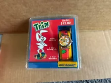 Trix Cereal Rabbit Advertising Watch By Nelsonic MIB Sealed 1997