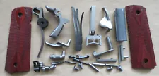 Kimber Ultra+ CDP II Parts Lot Stainless 45acp Trigger, Safeties, Hammer, Grips
