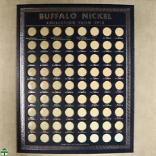 Buffalo Nickel Collection form 1913 - Whitman Tribute Edition Coin Board 2008