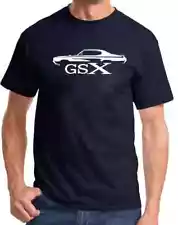 1970 1971 BUICK GSX SKYLARK CLASSIC OUTLINE DESIGN TSHIRT NEW COLORS