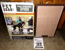 Pet Gear Free Standing Ramp Steps for Cats and Dogs New Never used Up to 350 LBS