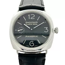 PANERAI Radio meal black seal PAM00183 mens watch