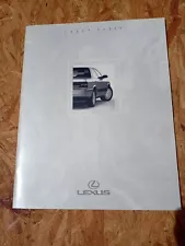 1991 Lexus ES250 Original Car Dealer Sales Brochure for '91