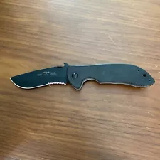 Emerson Knives Commander (never used - no box) black/black w/ serrations