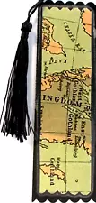 VINTAGE MAP UNIQUE EXQUISITE LAMINATED BOOKMAKE WOMEN, MEN ( MAPS MAY VARY) #3