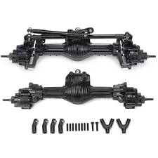 Complete Portal Front/Rear Axle for 1/10 90028 RC Crawler Car Upgrade