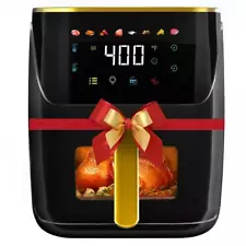 Air Fryer Large 8.5 QT 8 in 1 Touch Screen Visible Window 1750W (Used)