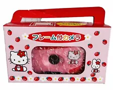 Rare Hello Kitty Sanrio Compact Film Camera Pink Not for sale OOP Japan Toy