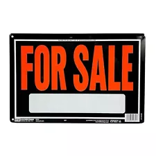 801 For Sale Aluminum Sign 9.25" x 14" x 14", Orange/Black